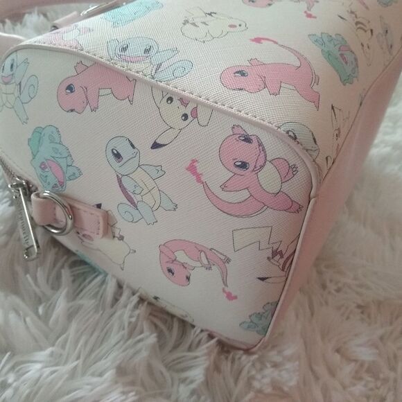 Loungefly Pokémon Starters Pastel Print Purse - Picture 4 of 16